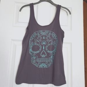 Skull tank top